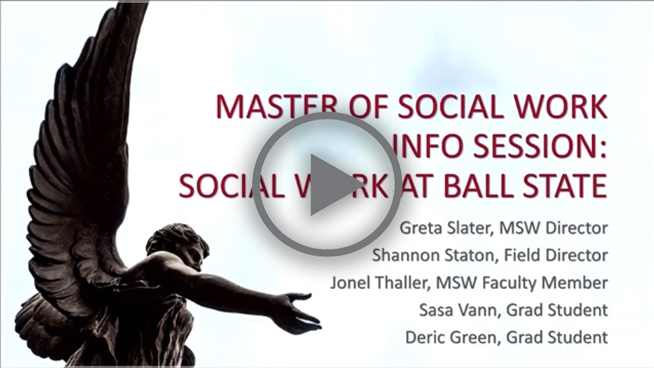 Master of Social Work (MSW) Ball State University